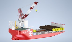 麦基嘉获最大单船合同，为挪威OHT公司Alfa Lift风电基础安装船提供相关设备